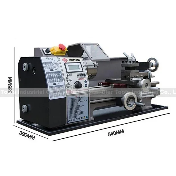 

Popular Hot sell CE approved Small household lathe mini cnc lathe machine WM210