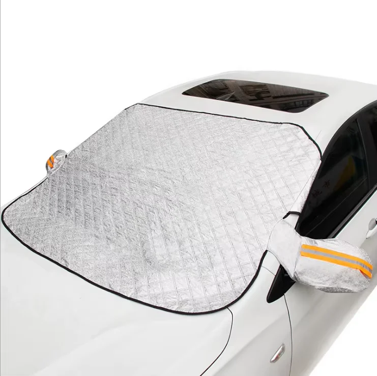 

Universal Car Sunshade Snow Cover Foldable Portable Car Windshield Cover Protector Anti-frost Mat