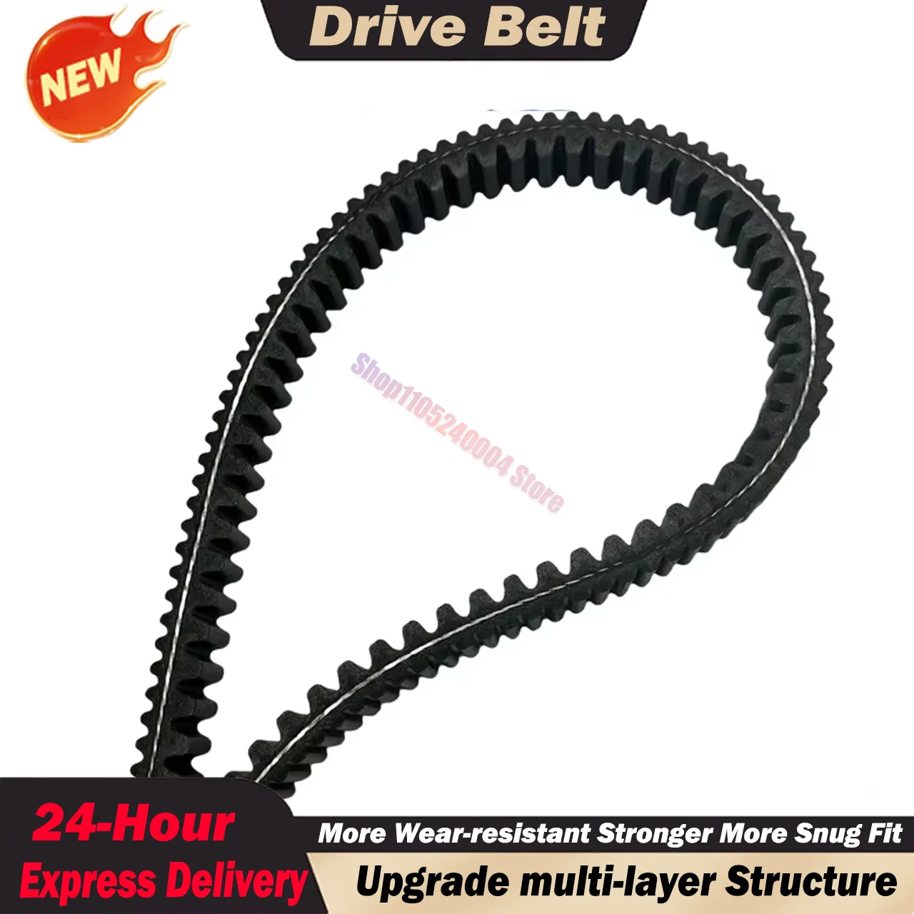 For CFmoto CF250 JETMAX CF250T-6A CF250T-8 Maxi Scooter Drive Belt Wear Resistant Transmission Clutch V-Belt 903*22.6 Spare Part