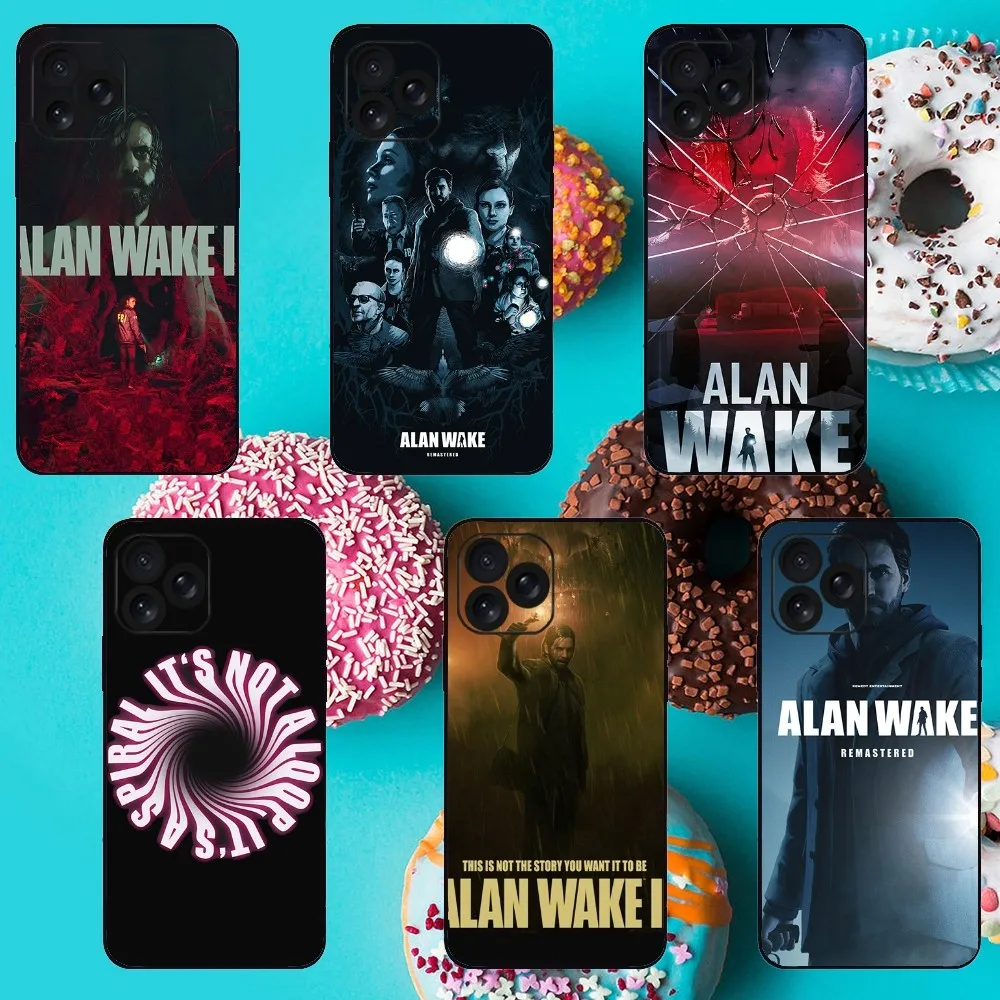 Game A-Alan Wake 2 Phone Case For iPhone 8 11 12 13 14 15 Mini X XR XS PRO MAX Plus Shell