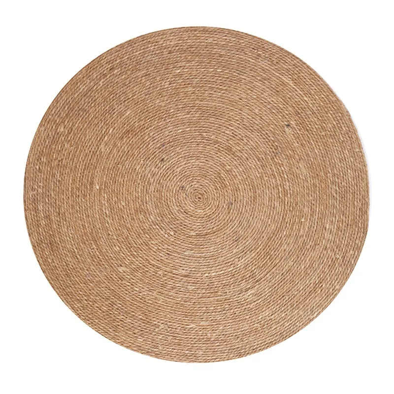 Cat Scratching Board, Cattail Pad, Wear-resistant, No Crumbs, Sisal Pad, Scratch-resistant Cat Nest Claw Board, Round Rattan