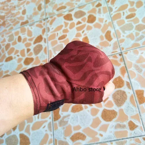 CSGO Theme Gloves Anti-slip Anti-sweat Cycling Gloves Bike Bicycle Half Finger Gloves Hand Wraps Anti-shock Sports Cosplay