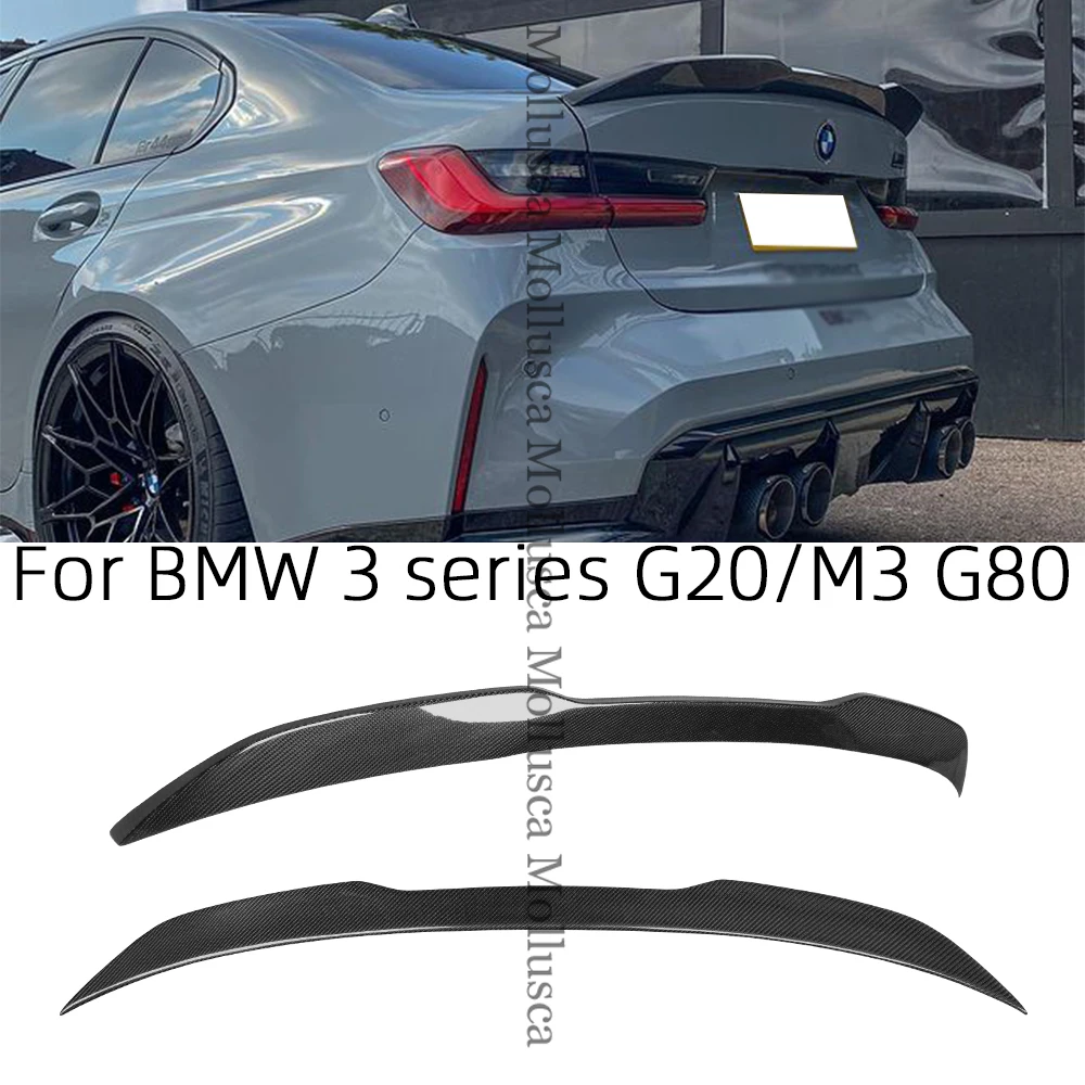 

For BMW 3 Series G20 G28&M3 G80 DA&PRO Style Carbon fiber Rear Spoiler Trunk wing 2018-2024