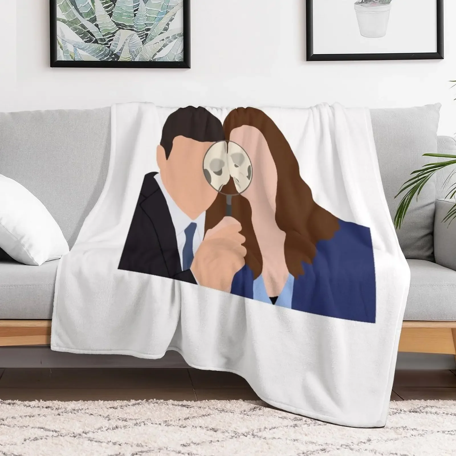 booth and brennan Throw Blanket Anti Shedding Soft Fuzzy Blanket for Home
