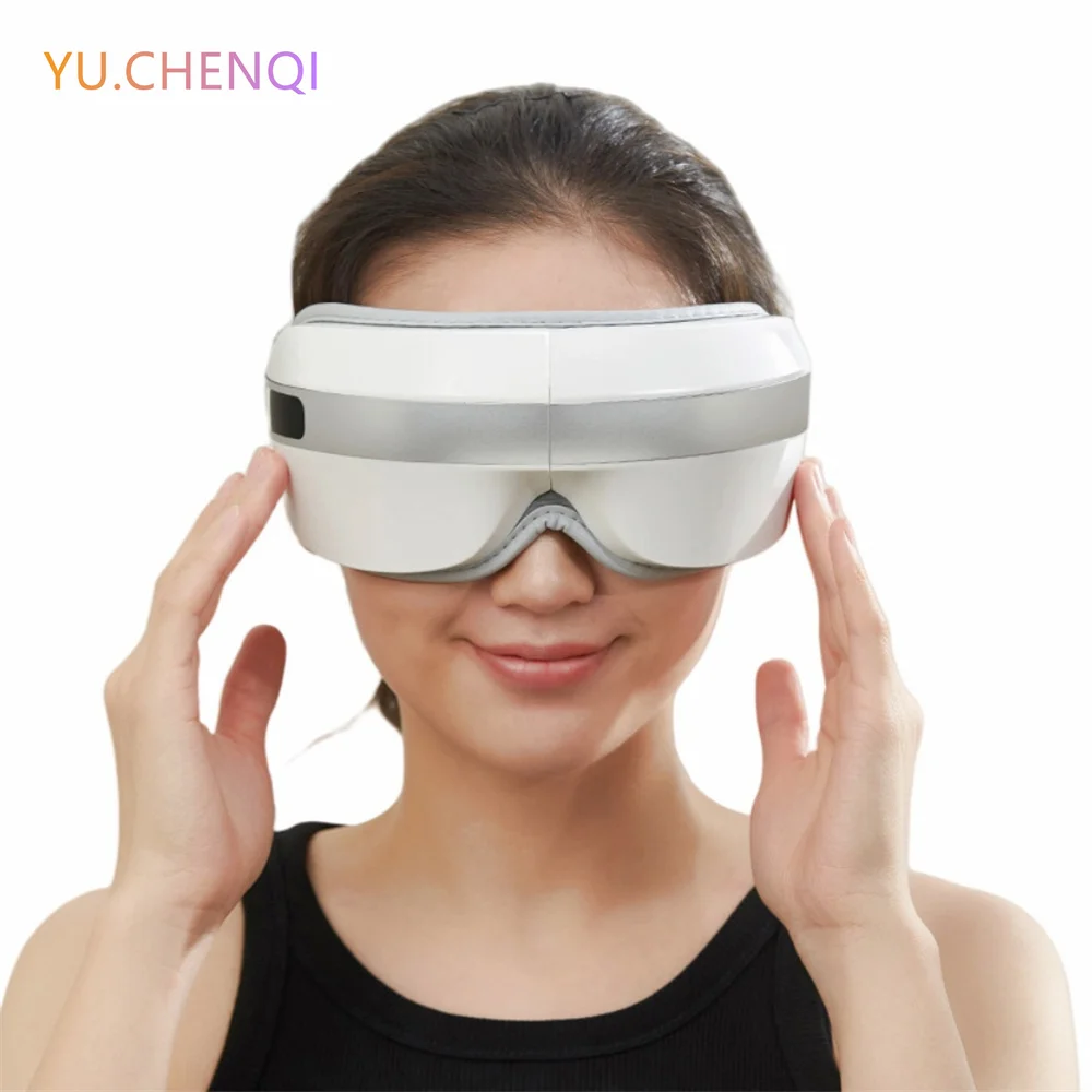 

Eye Massager Relieve Eye Fatigue Hot Compress and Vibration Eye Protector Bluetooth Music Breathable Eye Mask