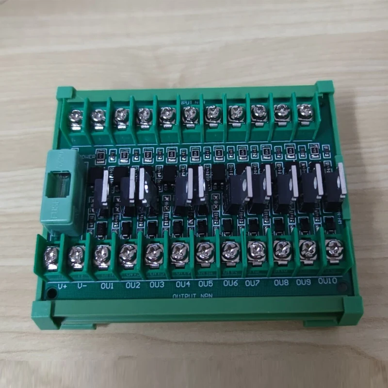 

10-channel PLC Amplifier Board Isolation Board Transistor Board Protection Board NPN in NPN Out