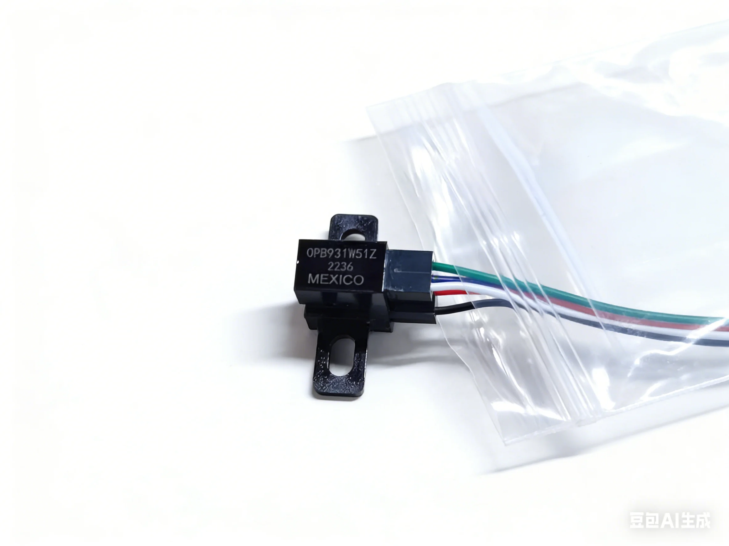OPB931W51Z  Slot photoelectric switch Slot width 3.18mm Self-contained wire 4 cores 0.6m