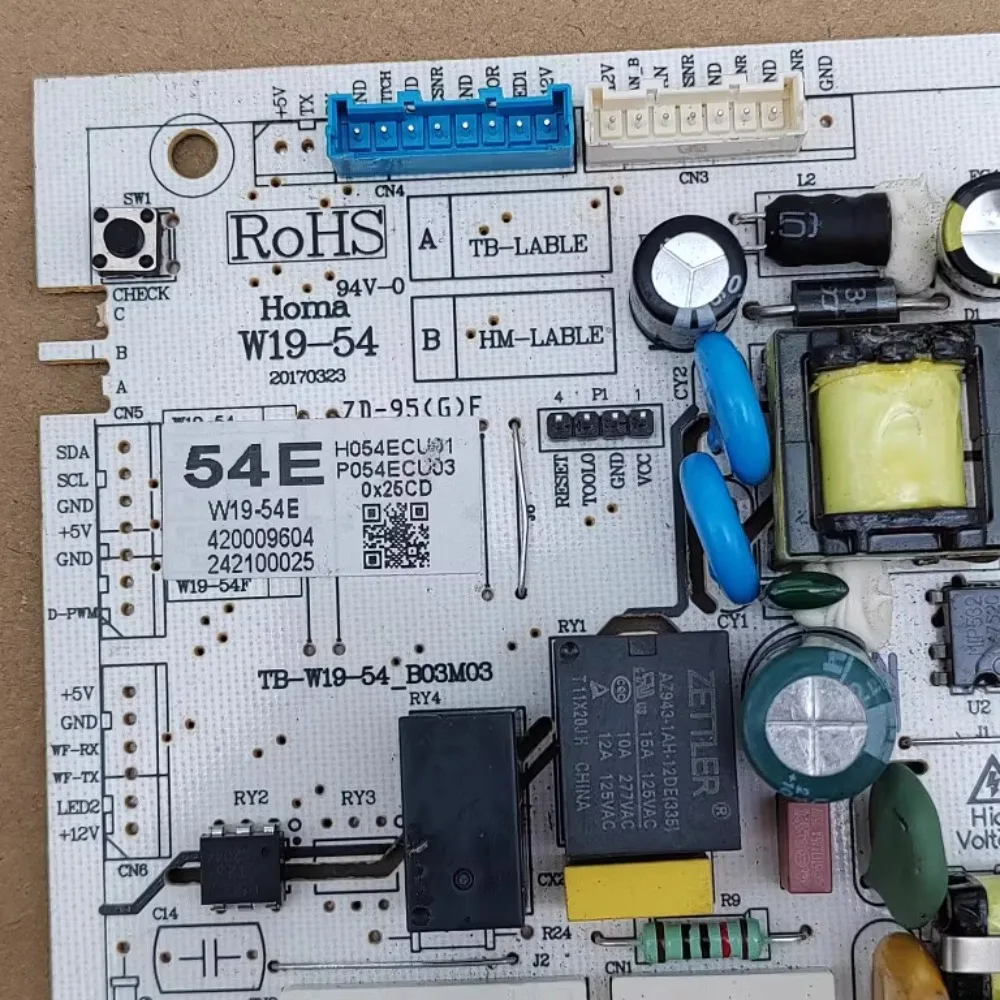 Gebruikt Voor Homa Koelkast Besturingskaart W19-54 W19-54B W19-54C W19-54D W19-54E W19-54F W19-54AV W19-54BV Vriezer Onderdelen