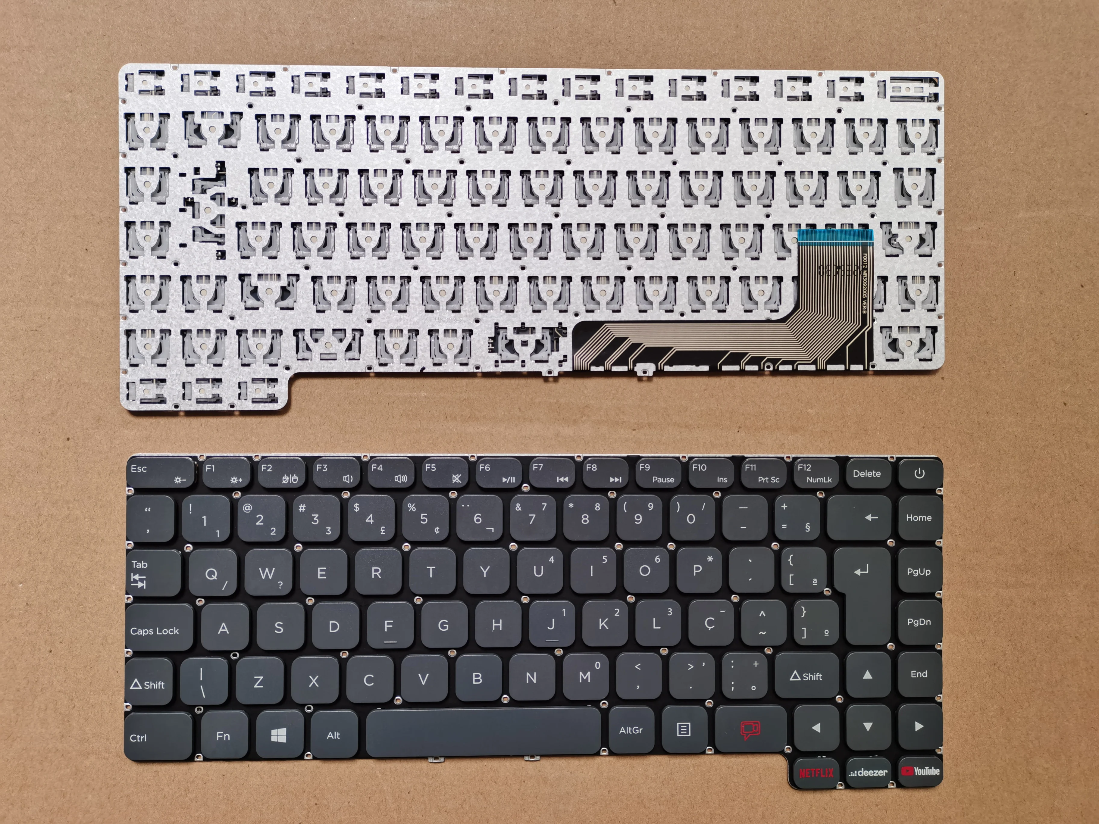 Novo br brasil para positivo q4128c c4128e k4006 91-37 movimento vermelho q464c c41te k3881 mb 308200   MB 3092001    SCDY- 3092001   Teclado