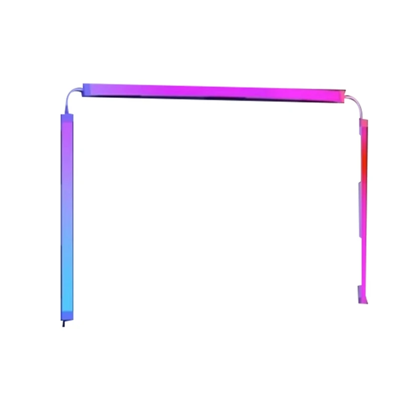 2025 Nuevo Monitor de tira de sincronización de pantalla de computadora RGB LED Luz de recogida de retroiluminación de PC para sala de deportes