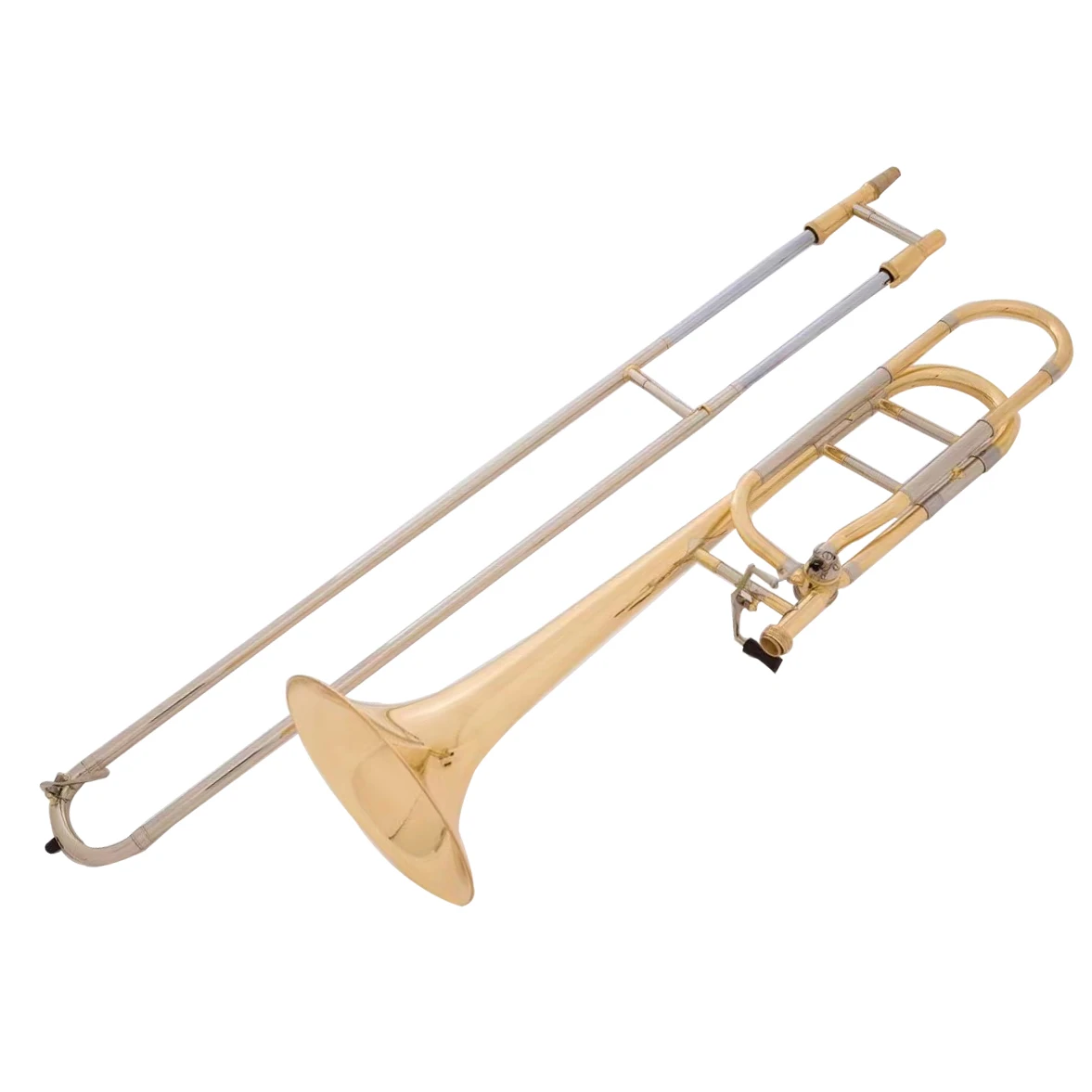 Yellow Brass High Standard White Brass Slide Tuning Tenor Trombone