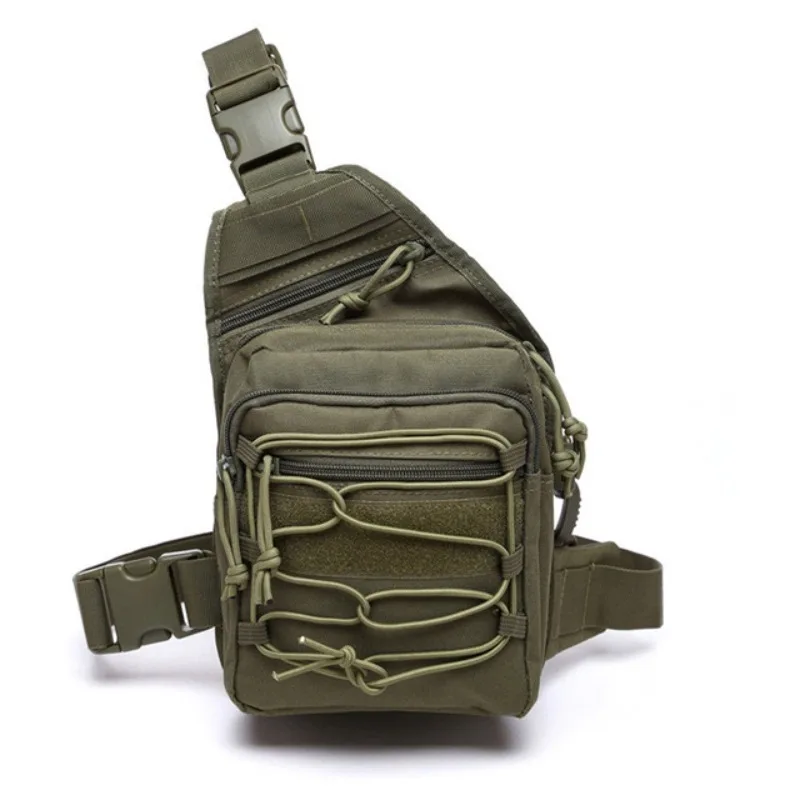 AliExpress NONE Small Chest Bag Cycling Bag Single Shoulder Outdoor Tactical Chest Bag Outdoor Hiking Portable Crossbody Bag
