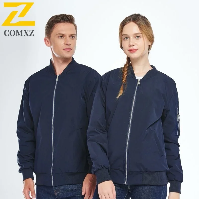 

COMXZ мужские куртки без морщин уличная деловая офисная ветровка для гольфа против морщин осенняя куртка с воротником-стойкой без капюшона