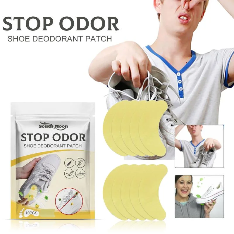 Shoe Freshener Shoe Deodorizer Insert With Natural Lemon Scent 10PCS Shoe Odor Eliminator Shoe Air Fresheners Sneaker Deodorizer