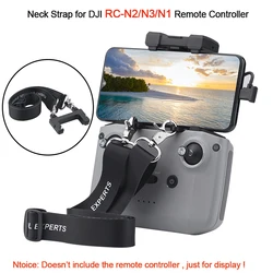 Neck Strap with Bracket Hook for AIR 3S/Mini 4 PRO/AIR 3 No Screen RC-N2/N3 Remote Controller Comfortable Safety AIR3S Lanyard