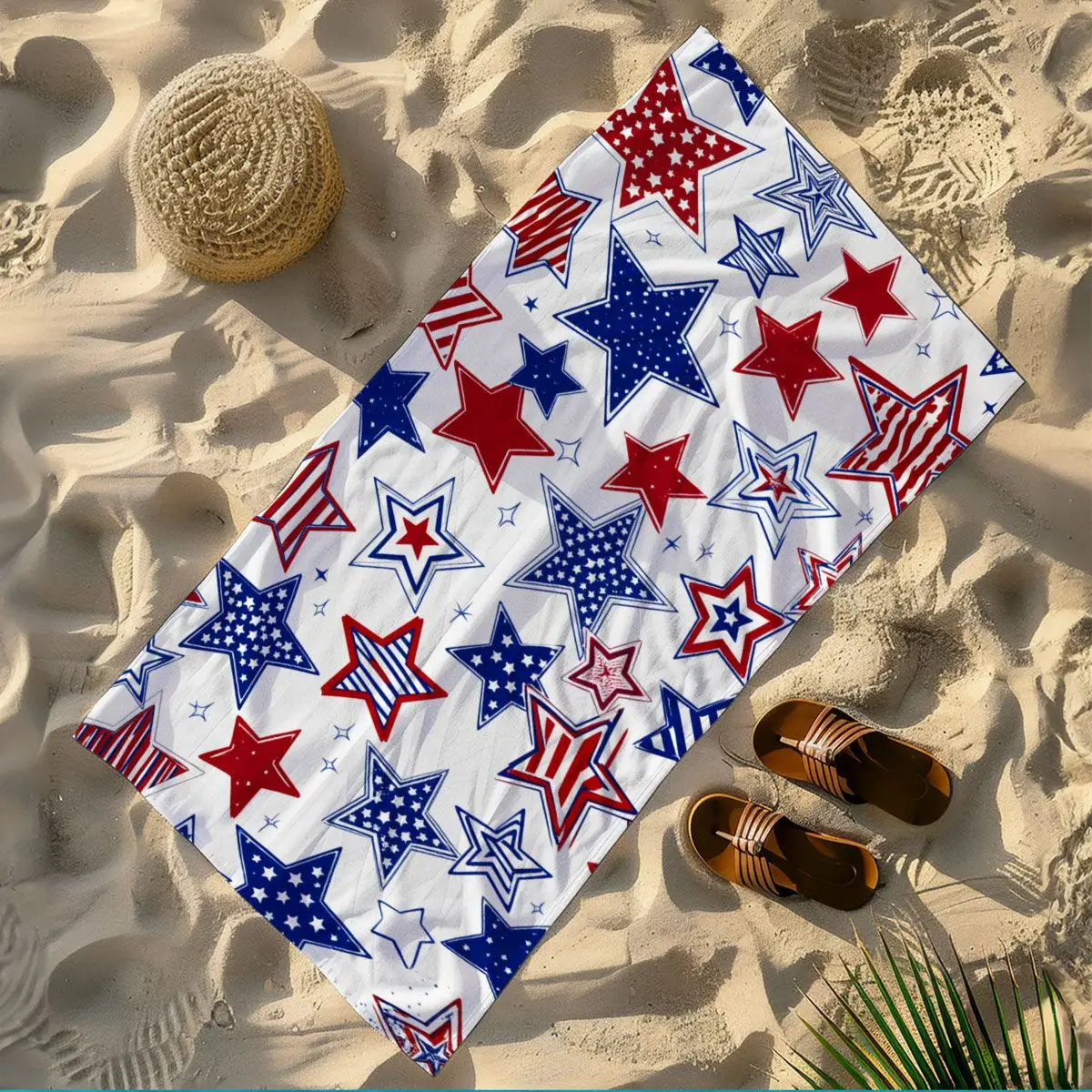 Neon Green Hibiscus Flower Beach Towel Bright Summer Swim Wrap Trendy Fashion Accessory