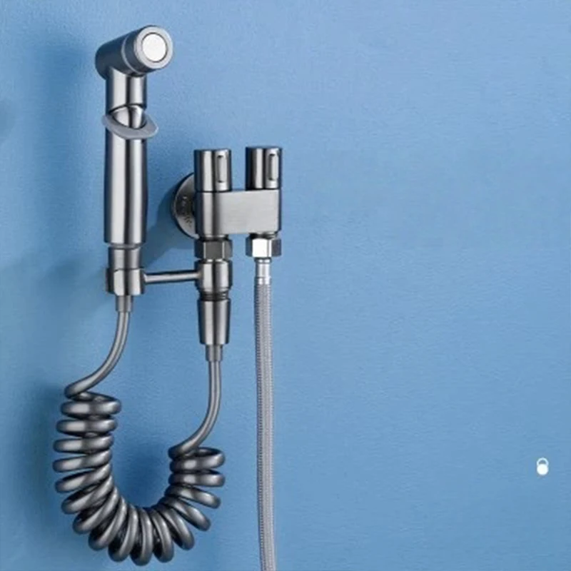 

Home Toilet Spray Gun Faucet Washer Head Bathroom Water Gun Companion Women's Hygiene High Pressure Boost Toilet Accessories