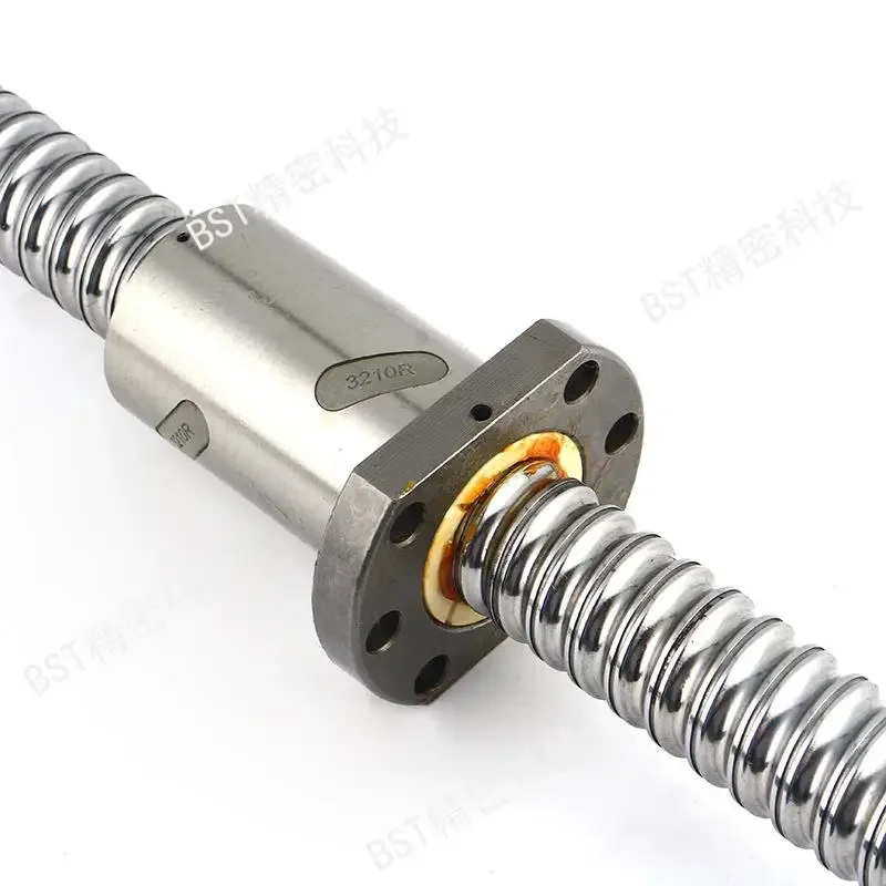 Custom Length Diameter Precision Ground Ball Screw CNC Linear Motion Project Nut Core Components Bearing Strength Steel Milled 1