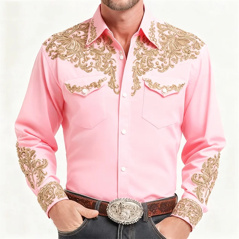 

Ретро племенная этническая одежда, рубашка, мужская уличная повседневная мягкая мужская рубашка, высококачественный мужской топ, новая рубашка