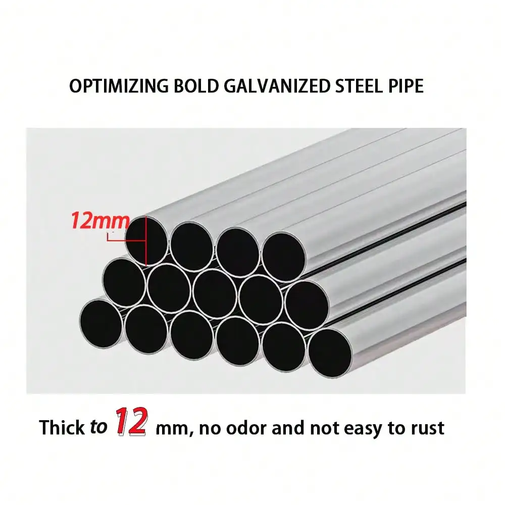 10-Layer Metal Shoe Rack: Space-Saving Footwear Organizer Stand, Simple Living Room Furniture Shoe Holder