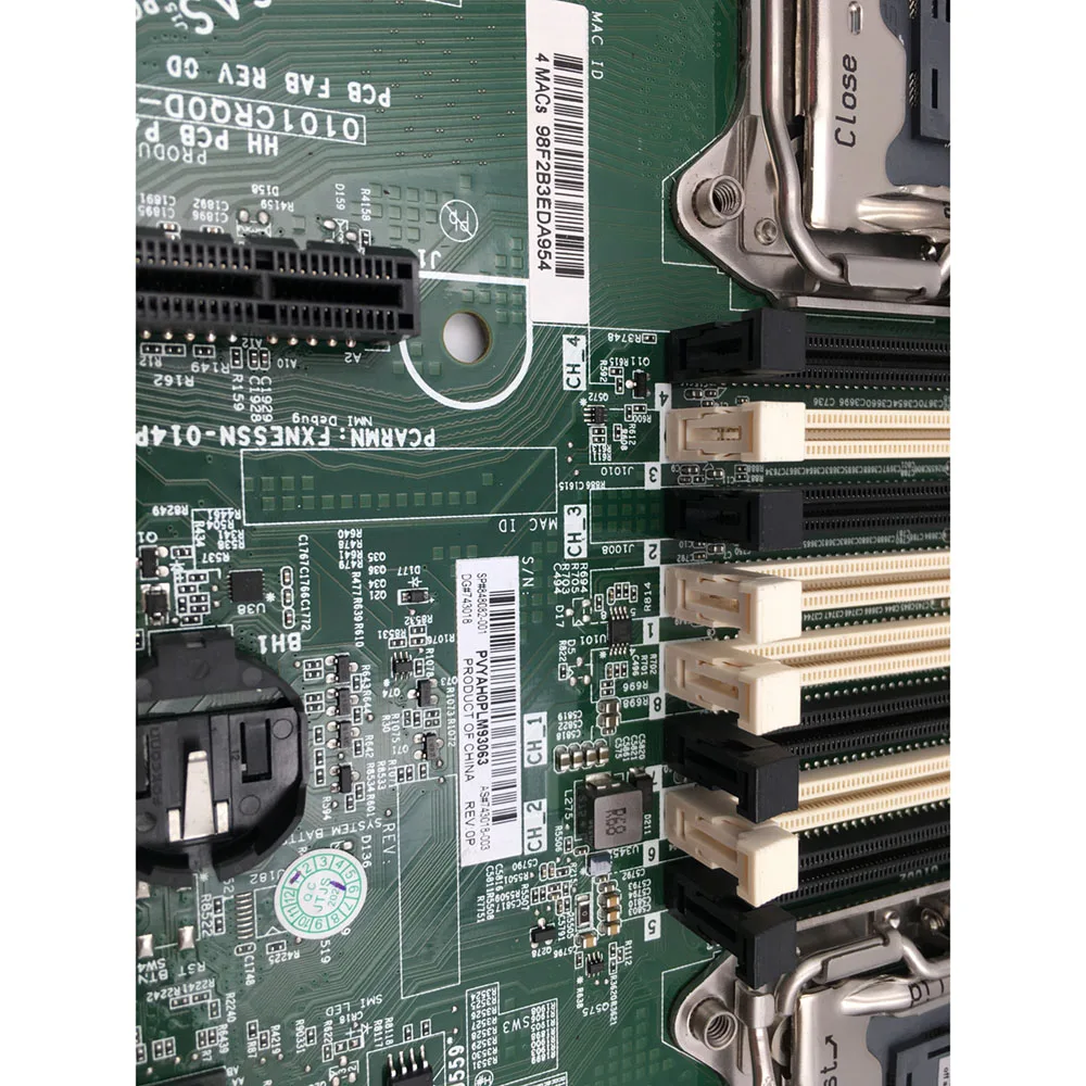 Berasal dari Motherboard Server untuk HP DL160 G9 DL180 G9 779094-001 743018-002 P04335-001 743018-004 telah diuji sepenuhnya kualitas baik