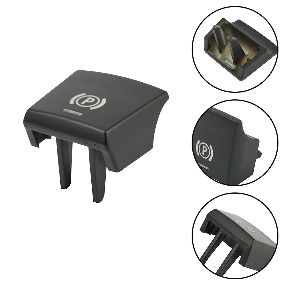 

Cap Parking Button Cover Fittings For BMW F10 F11 F06 2009-13 Reliable Replacement Trim Switch Brake Car Decal