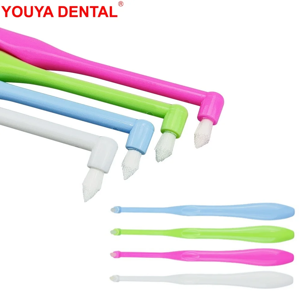 5pcs Orthodontic Toothbrushes Dental Single Head Soft Hair Tooth Brush Interdental Brush Teeth Braces Oral Care Cleaning Tools