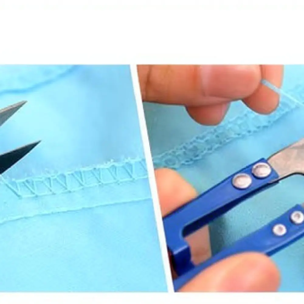 Professional Iron Thread Cutter Scissors For Sewing Tailor Craft Tools Spring Loaded Yarn Nipper For Fish Line Trimming
