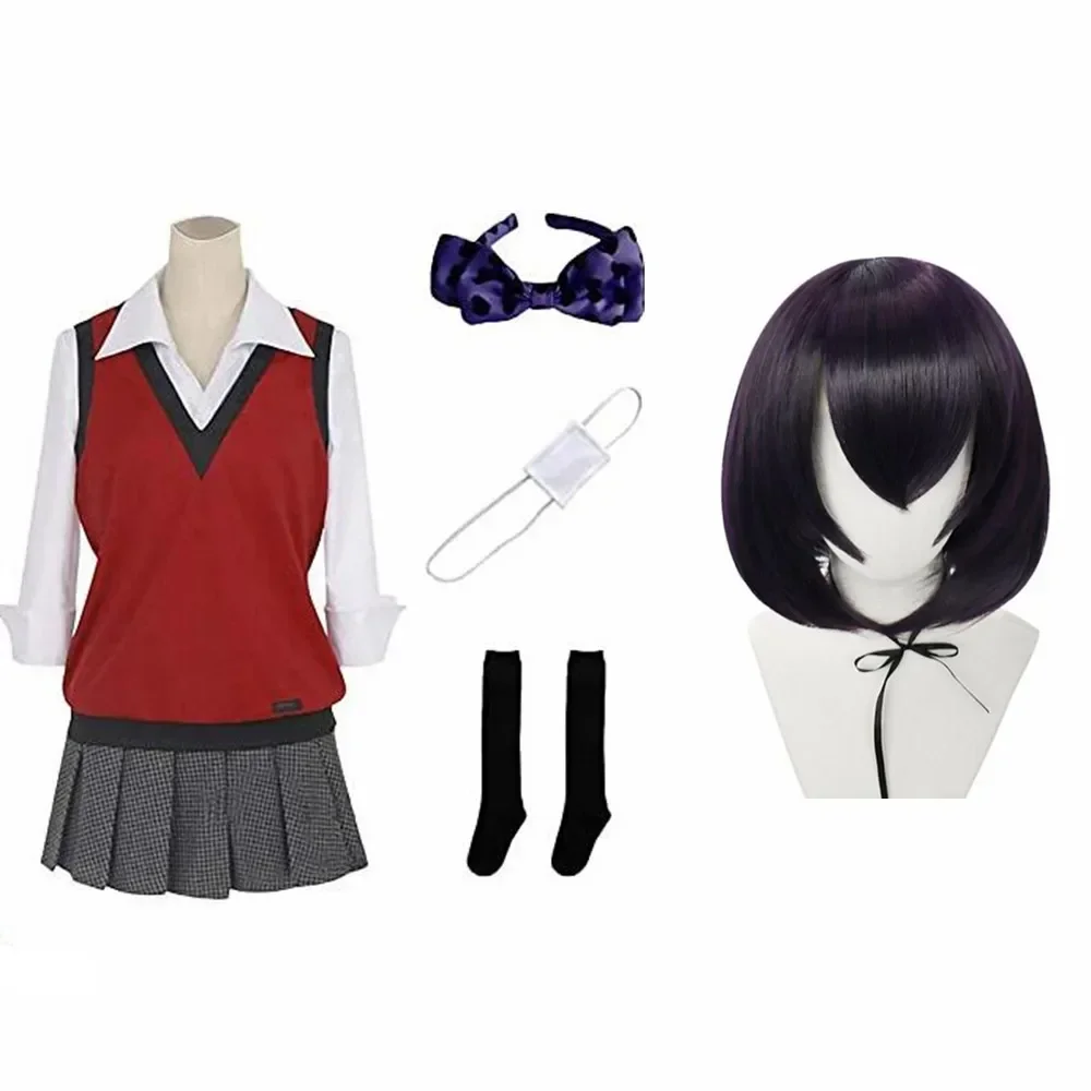 Anime Vetement Manga Uniform Yumeko Twin Runa Yomozuki Ikishima Midari Jabami Cosplay Costumes