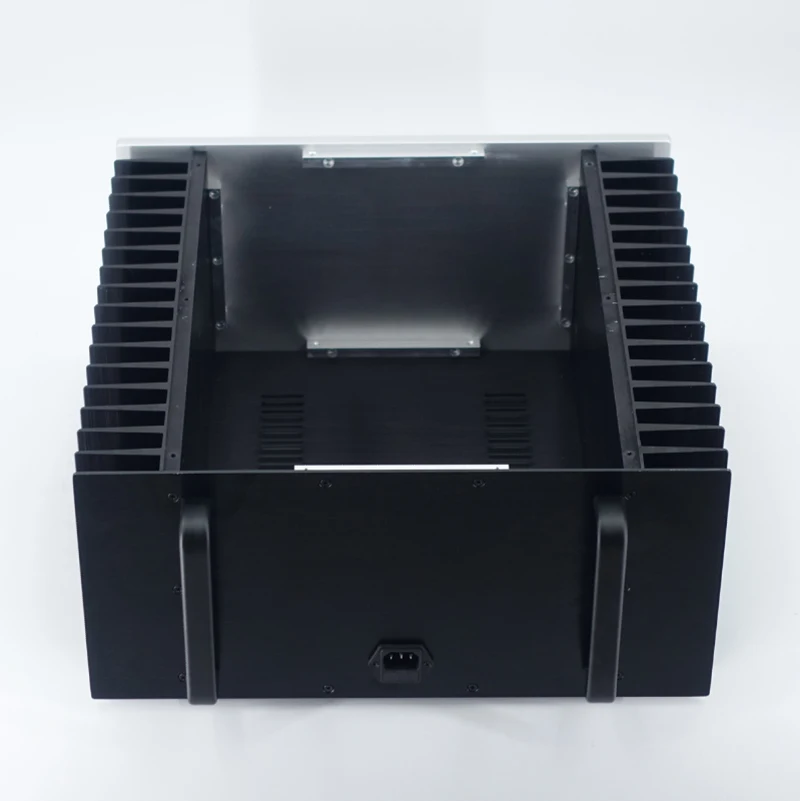 430*200*418mm 4320A All-aluminum Power Amplifier Case Class A Cooling Chassisx Post Amplifier Chassis Shell DIY Box