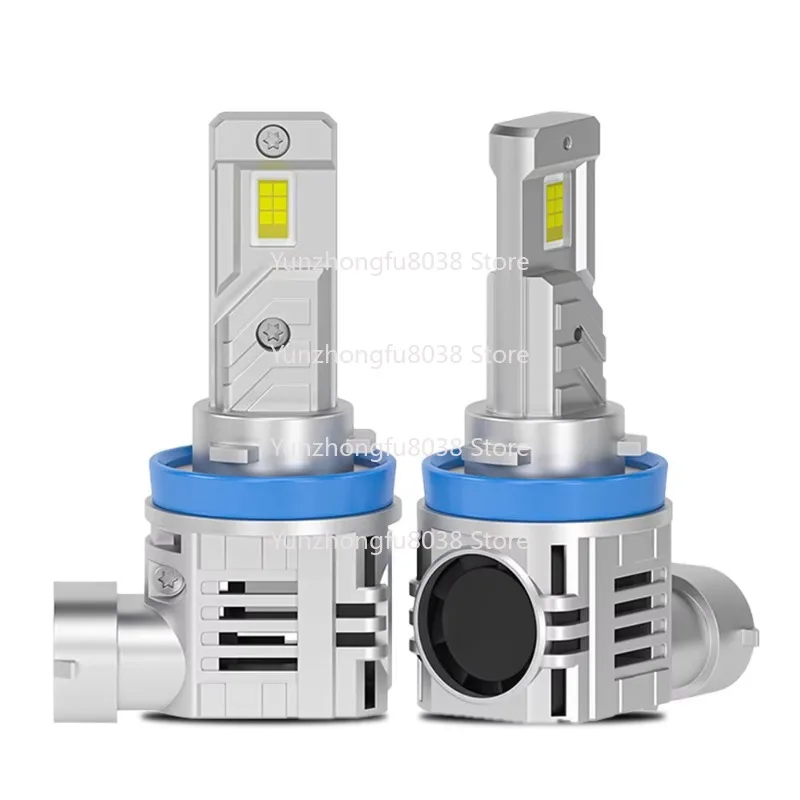 Новейший светоизлучающий диод Plug and Play налобный фонарь H1 H3 H4 H7 H8 H9 H11 с вентилятором и охлаждением, автомобильная лампа