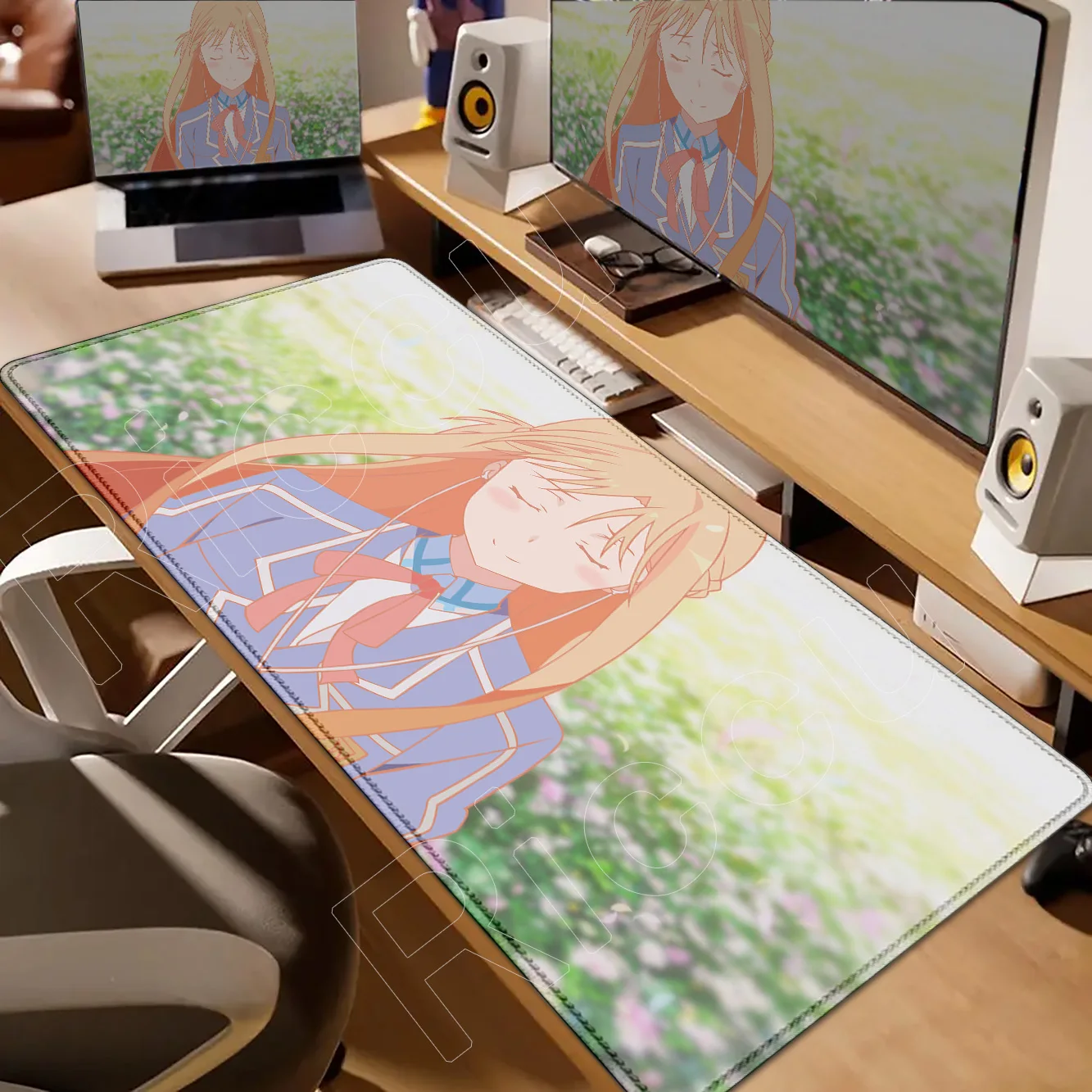 أنيمي العديد من خلفيات رائعة السيف الفن على الانترنت ساو ماوس الوسادة جميلة Asuna ماوس الوسادة عدم الانزلاق مقاومة للاهتراء لعبة الحصير مكتب كبير #2