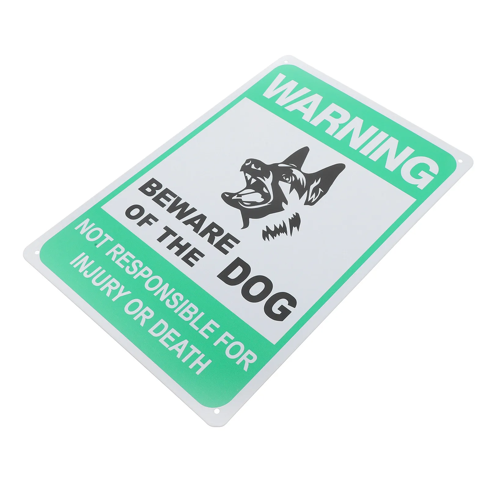 

Vintage Metal Beware of Dog Sign Weatherproof Fade Resistant Garden Yard Wall Decoration Outdoor Decor Sign Signs