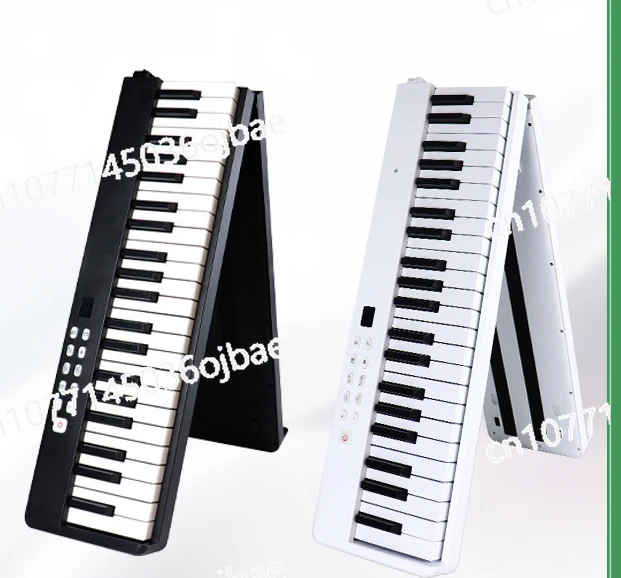 

88-Key Folding Piano Adult Bluetooth Teaching Practice Smart Electronic Piano Portable Splicing Keyboard Rechargeable