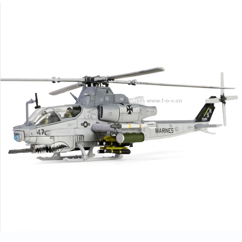 FOV 1:72 Scale US Bell AH-1Z Viper Military Fighter Aircraft Model Diecast Alloy Ornaments Collection Souvenir Classics Toy Gift