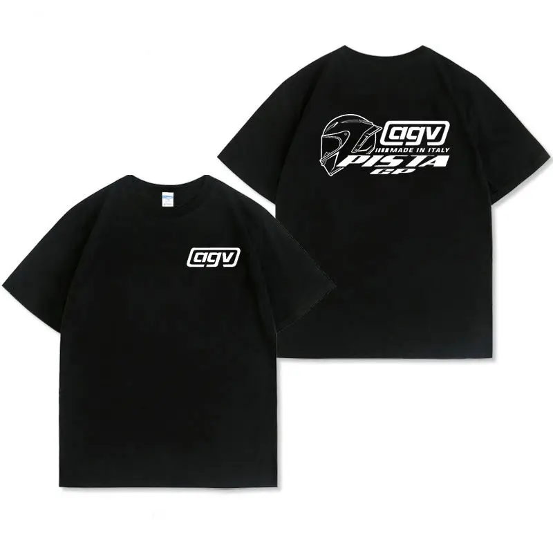 

2025 AGV Motorcycle Racing Helmet Modified K1 K3 K4 SV Breathable Sweat Absorption Short Sleeve Men's T-shirt Motorcycle T-shirt