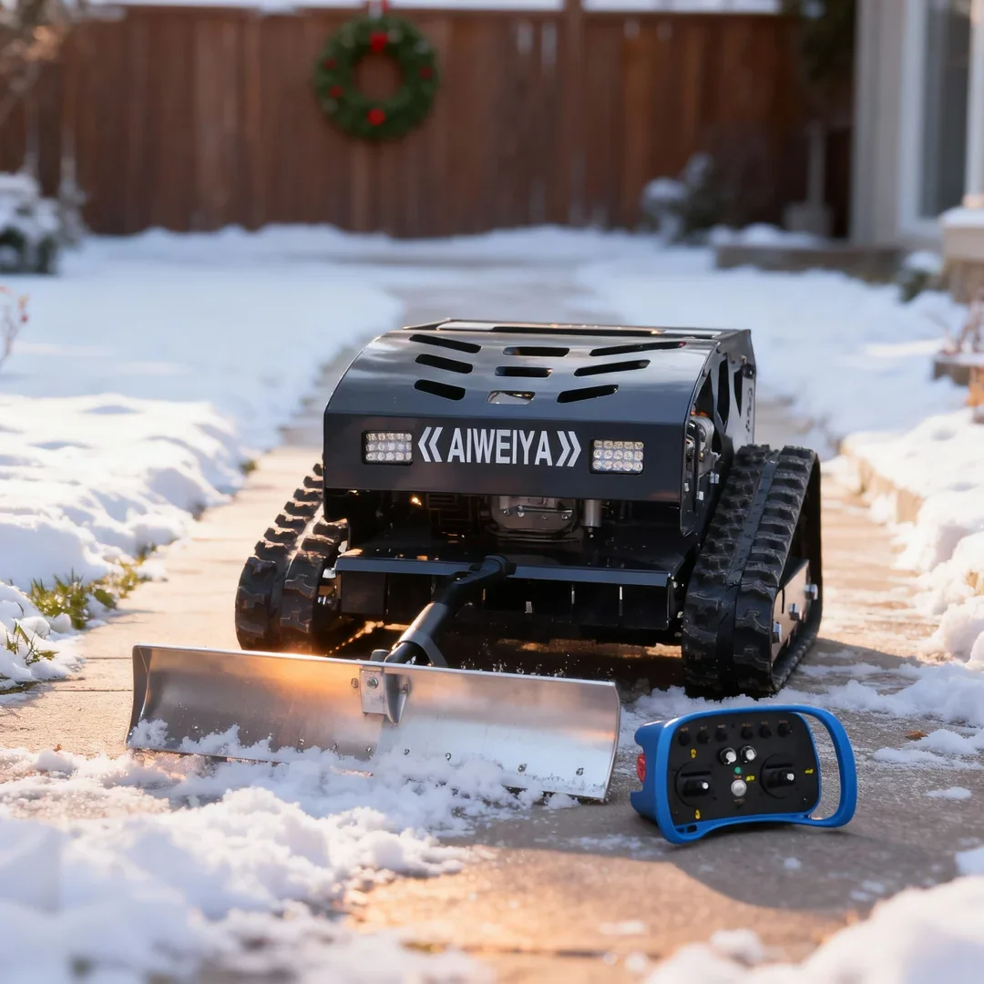 

Customized Garden Lawn Grass Shredder - Remote Control Automatic Cordless Crawler Mini Farm Industrial Tool