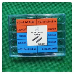 Watch Repair Accessories Stainless Steel Watch Buttons Compression Springs Watch Handles Crown Buttons Springs Mixed Packaging
