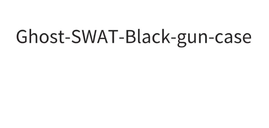 

Ghost-SWAT-Черный футляр