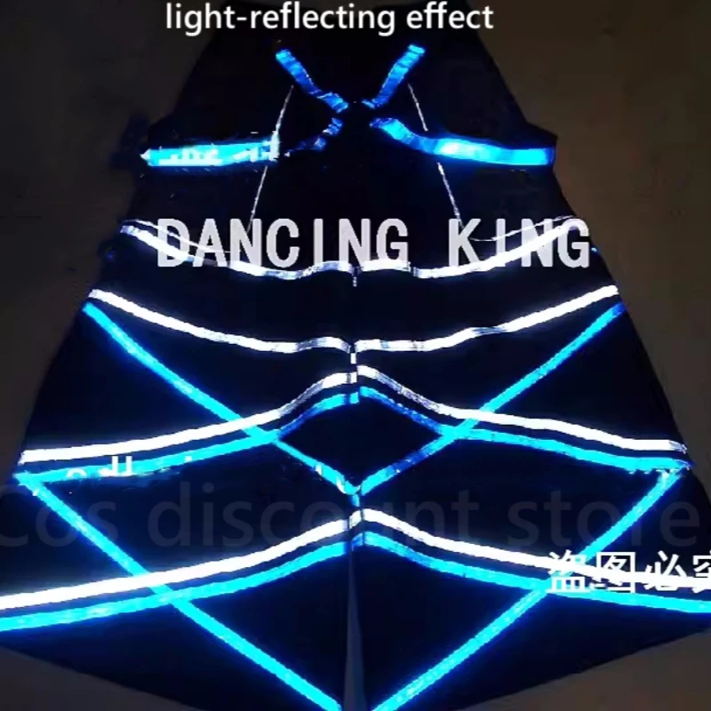 Melbourne Shuffle Phat Pants Ghost Dance Fashion Reflective Pants Luminous Shuffle Dancing Trousers Street Cool 2024 New