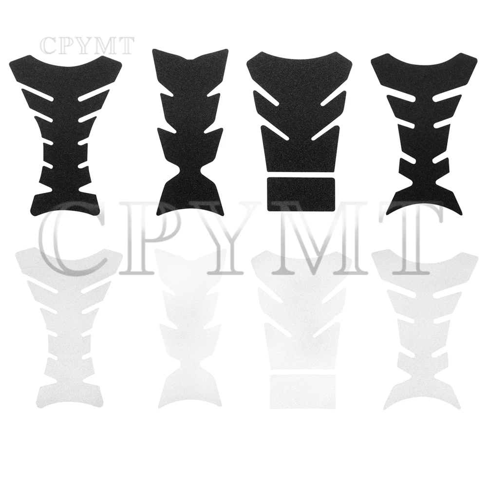 

Подходит для Kawasaki Yamaha Honda Suzuki Aprilia Triumph наклейка «рыбья кость» матовая защитная наклейка на бак мотоцикла универсальная