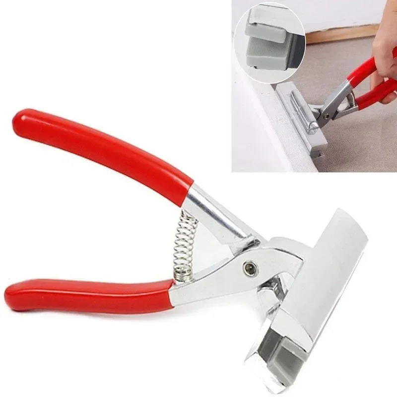 Alloy Canvas Stretching Spring Handle Wide Picture Framing Red Shank Oil Painting Stretcher Pliers Art Paint Tool 12CM Width