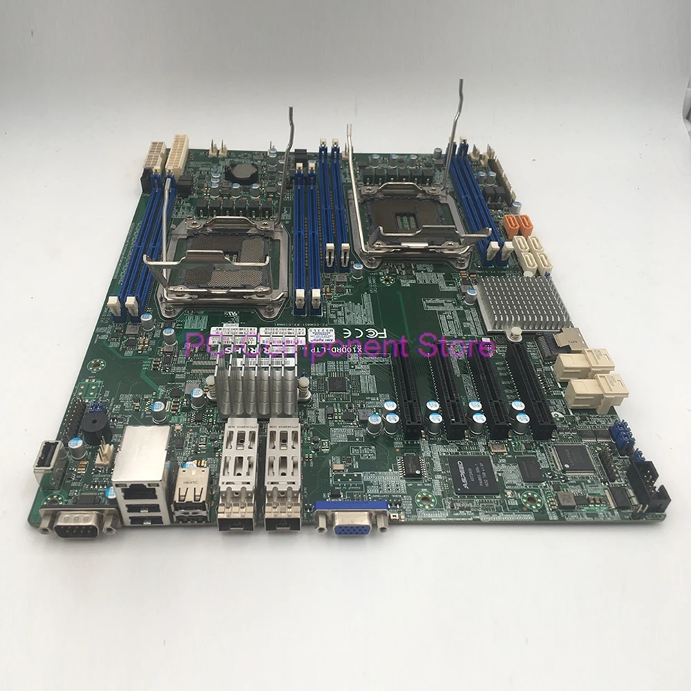 Server Board E5 V3 LGA2011 DDR4 Dual Gigabit Optical Port X10DRD-LTP