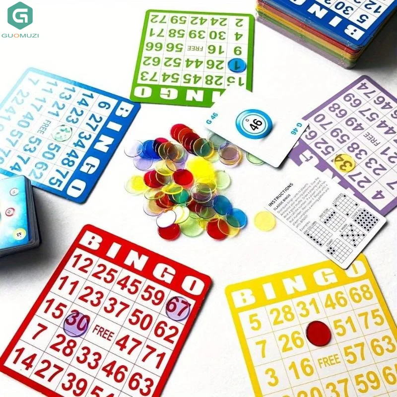 50/100 ชิ้นการ์ดบิงโกแบบไม่ซ้ำ - Kids Education Group บทวิจารณ์และราคา
