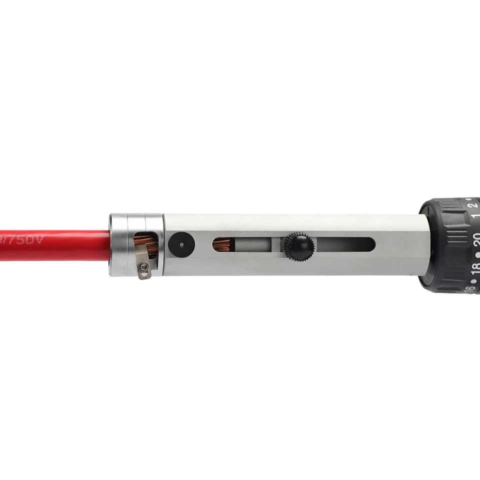 Machine à dénuder les fils électriques alimentée par batterie SW-1018 pour câble