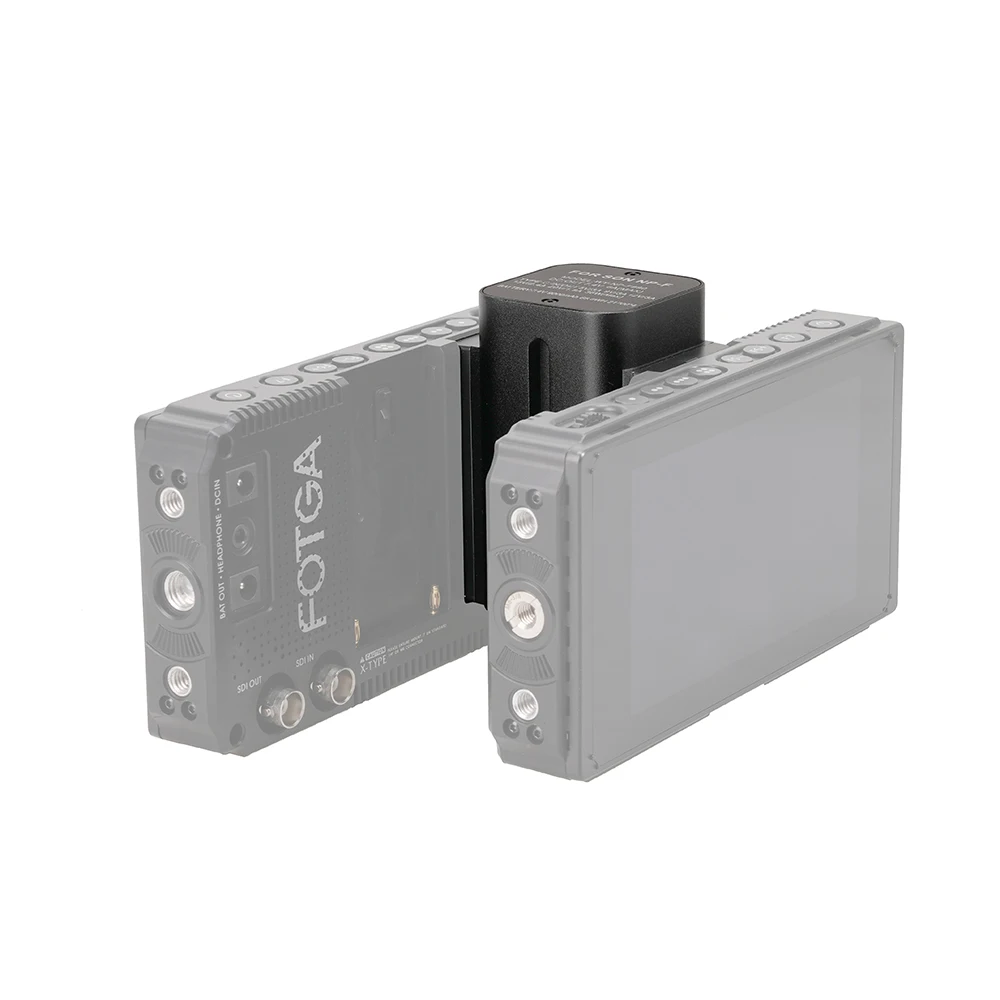 FOTGA NP-F Battery Adapter For Sony NP-F970/550/770 Double Sided Battery Camera Monitor Image Transmission Camera Photography
