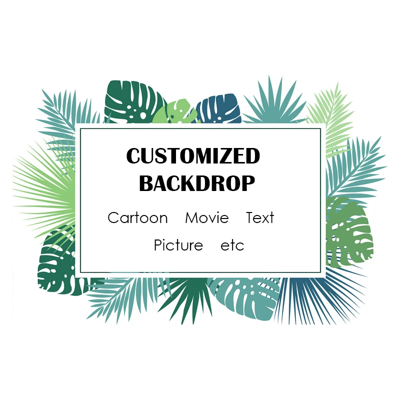 

WHB Custom backdrop for photography birthday newborn baby shower party decoration background for photo customized Resend again.