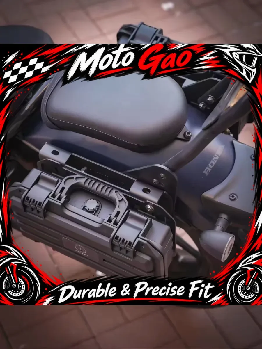 【Precise Fit】For HONDA CM500 CM300 BMW R18 side bag bracket mounting system tool box spare oil drum waterproof side bag camping