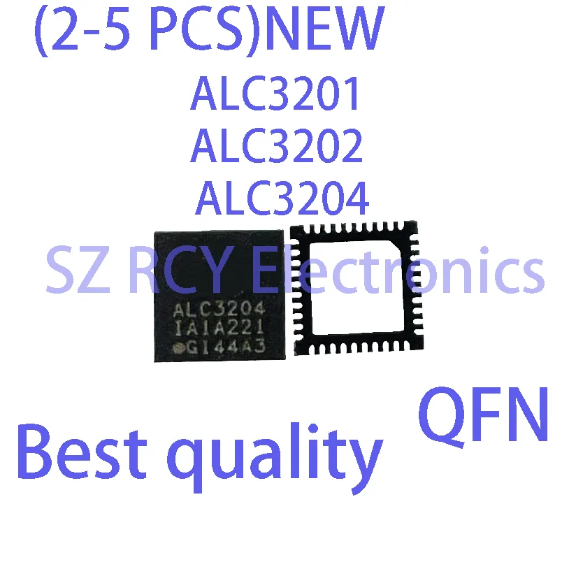 Chip electrónico IC, ALC3201, ALC3202, ALC3204, QFN, 2-5 piezas, nuevo