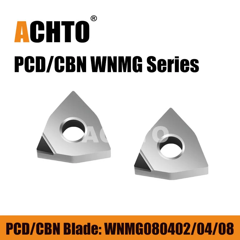 Cubic boron nitride blade WNMG080408 pcd blade Processing copper aluminum graphite cast iron